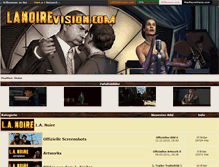 Tablet Screenshot of gallery.lanoirevision.com